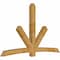 Ekena Millwork Alberta Rough Sawn Timber Gable Bracket, Western Red Cedar, 108"W x 68"H x 6"D x 6"F, 15/12 Pitch GBW108X68X0606ALB00RWR - alternate 2